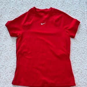 Nike Red Short Sleeve Dri-FIT Performance Tee